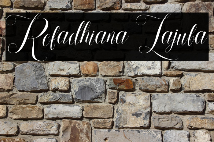 Refadhiana Lajuba Example 1