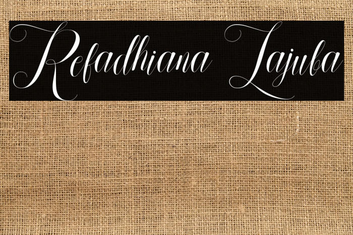 Refadhiana Lajuba Example 2