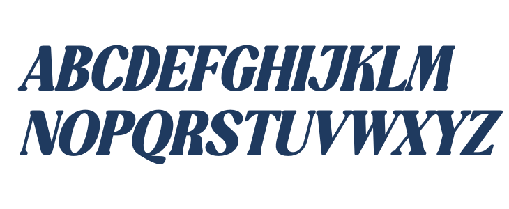 Refales Blighan DEMO VERSION Italic Uppercase