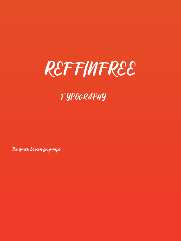 ReffinFREE Poster