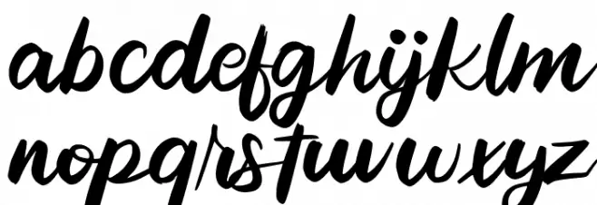 ReffinFREE Font LOWERCASE