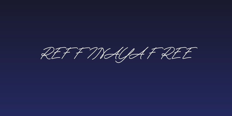 Reffinaya FREE Social Header