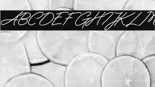 ReffinayaFREE Font examples