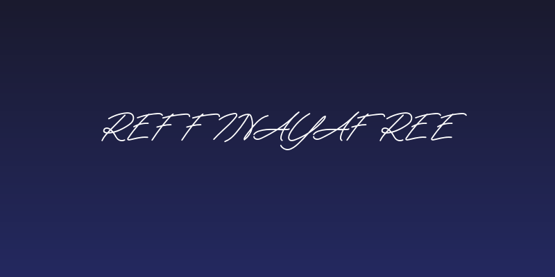 ReffinayaFREE Social Header