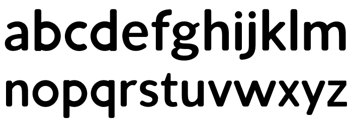 Refhiga Шрифта строчной