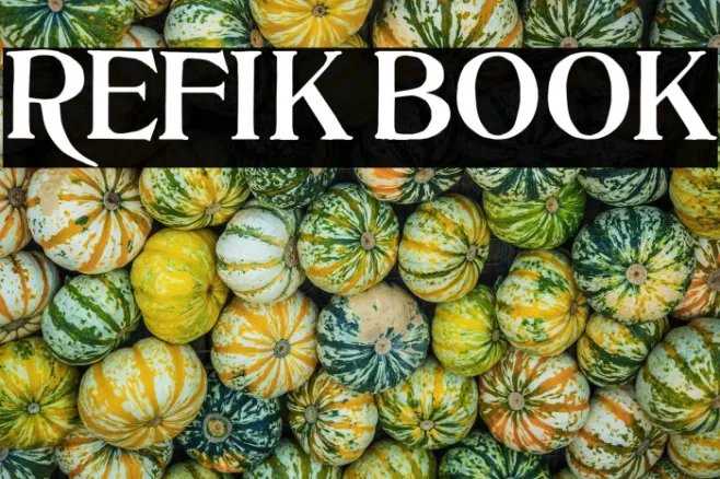 Refik Book Example 1