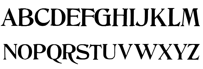 Refik Book Font LOWERCASE