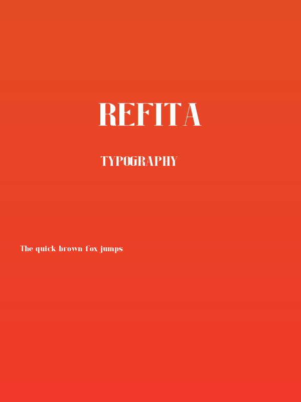 Refita Poster