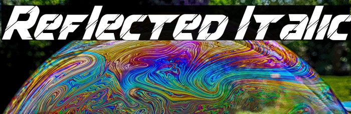 Reflected Italic Example 1