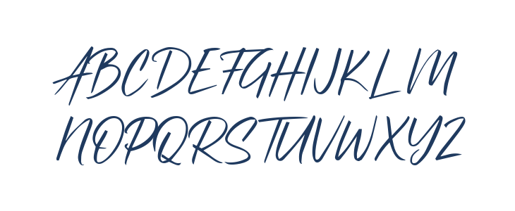 Reflet desOndes Uppercase