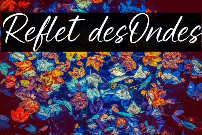 Reflet desOndes Example 1