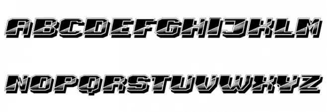 Reflex Regular Шрифта строчной
