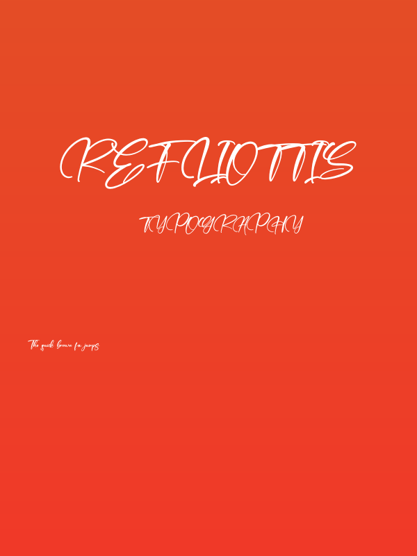 Refliottis Poster