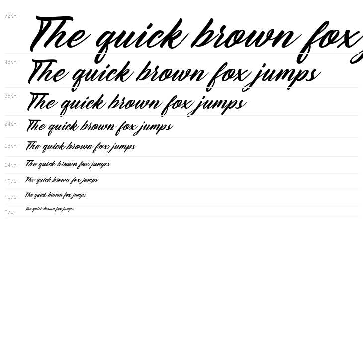 Reflisatta Italic Waterfall