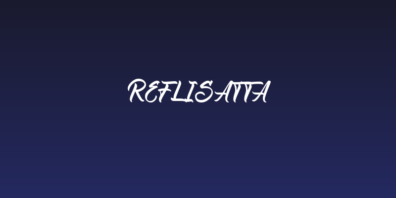 Reflisatta Social Header