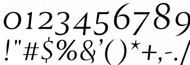 Reforma 1918 Blanca Italica フォント その他の文字