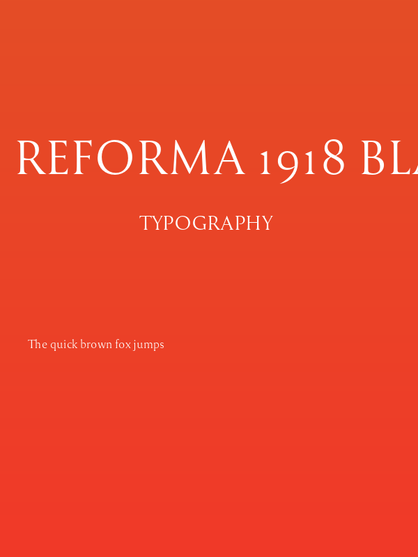 Reforma 1918 Blanca Poster