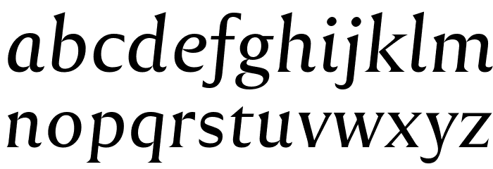 Reforma 1918 Gris Italica Font LOWERCASE
