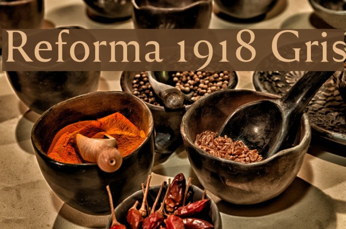 Reforma 1918 Gris Fuentes examples