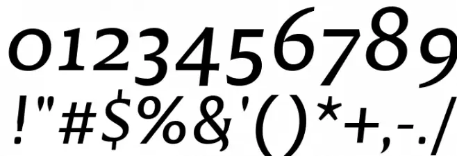 Reforma 1969 Gris Italica Font OTHER CHARS