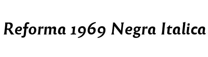 Reforma 1969 Negra Italica Fuentes