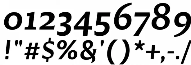 Reforma 1969 Negra Italica Font OTHER CHARS