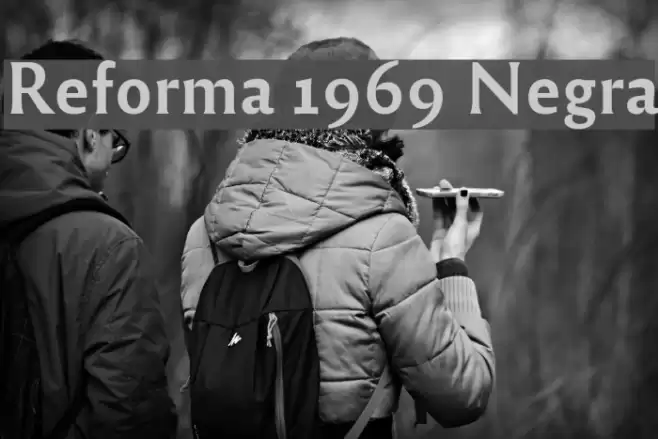 Reforma 1969 Negra Schriftart examples