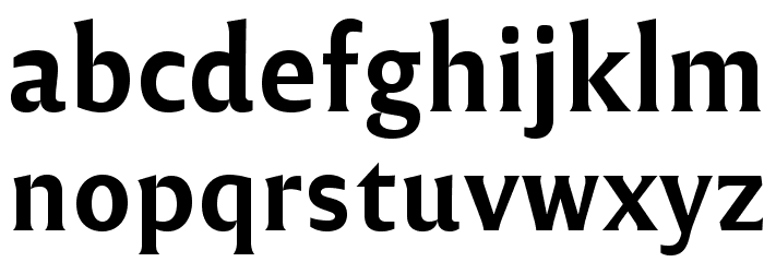 Reforma 1969 Negra Schriftart Kleinbuchstaben