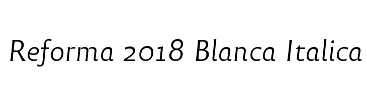 Reforma 2018 Blanca Italica Fuentes