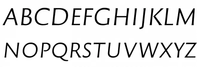 Reforma 2018 Blanca Italica フォント 大文字
