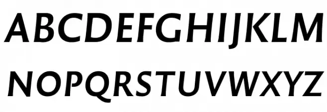 Reforma 2018 Negra Italica Font Litere mari