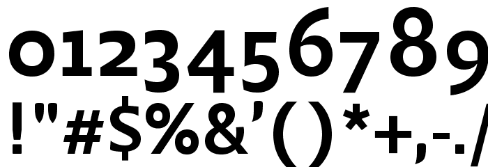 Reforma 2018 Negra Font OTHER CHARS