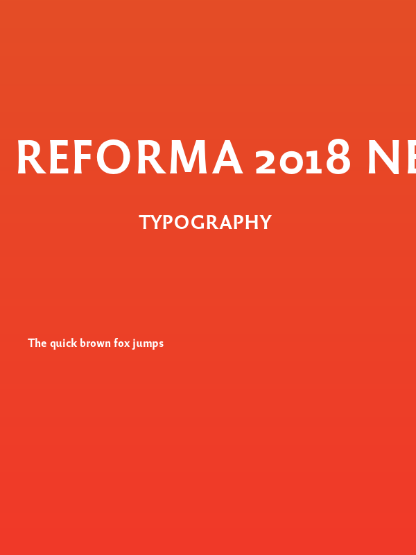 Reforma 2018 Negra Poster
