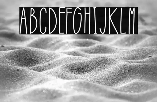 Refresh Regular Font examples