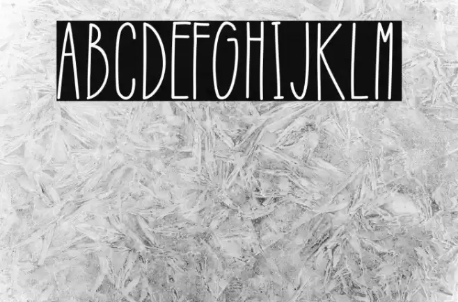 Refresh Regular Font examples