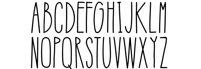 Refresh Regular Font Litere mici
