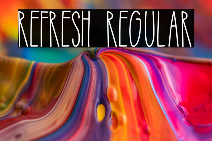 Refresh Regular Example 1
