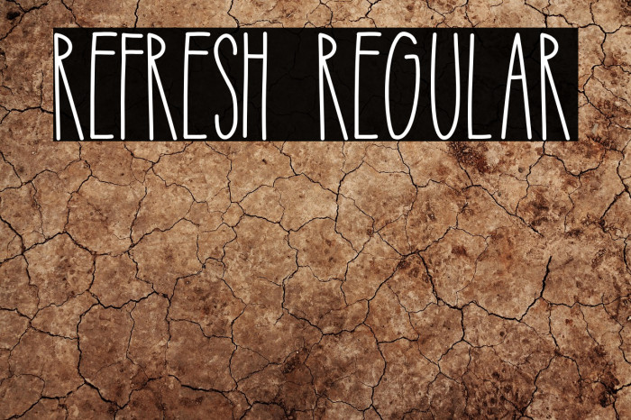 Refresh Regular Example 3