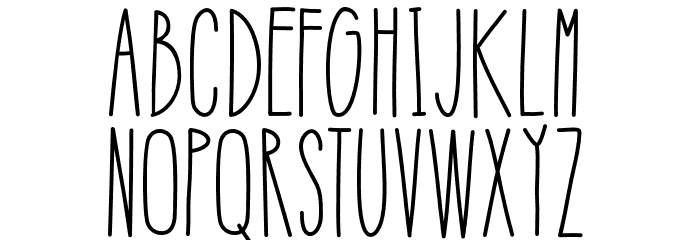 Refresh Regular Font Litere mici