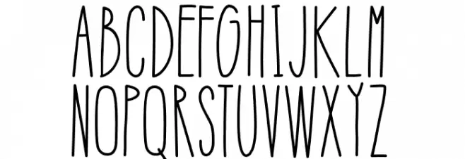Refresh Regular Font Litere mici