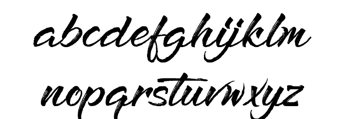 Refreshen and Softening Font LOWERCASE