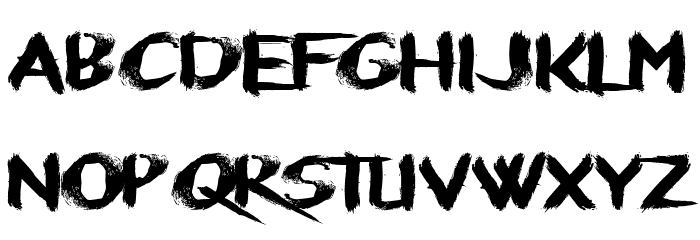 Refresher Font LOWERCASE