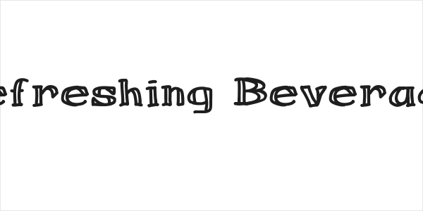 Refreshing Beverage Logo