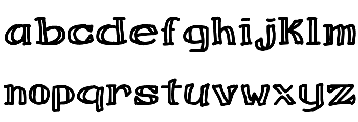 Refreshing Beverage Font LOWERCASE