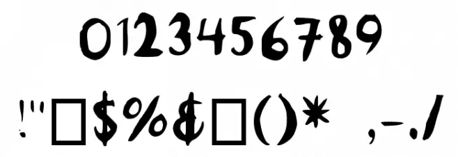 Refuge Medium Font OTHER CHARS