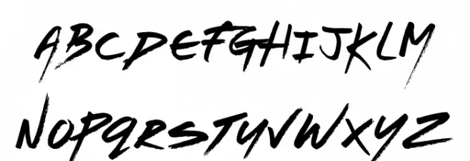 Refuge Schriftart Gro&szlig;