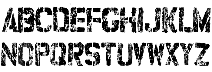 Refurbished Font LOWERCASE