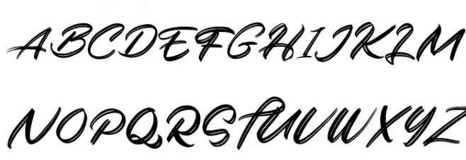 Regad FREE Schriftart Groß