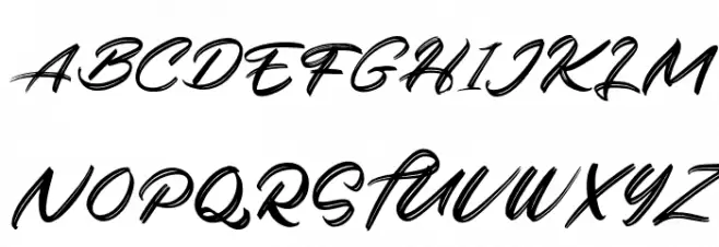 RegadFREE 字体 大写