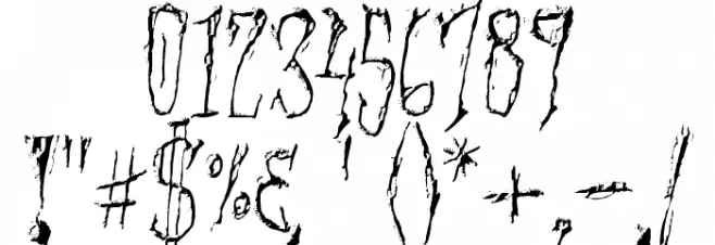 Regal Demise Font OTHER CHARS